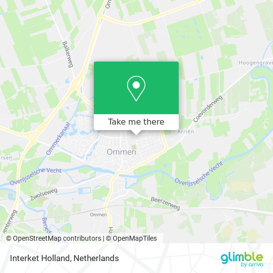 Interket Holland map