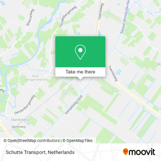 Schutte Transport map