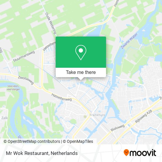 Mr Wok Restaurant map