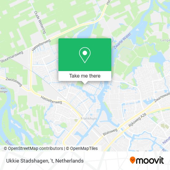 Ukkie Stadshagen, 't map