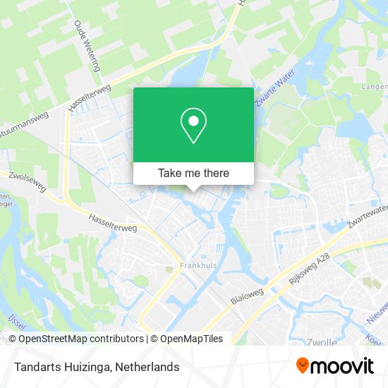 Tandarts Huizinga Karte