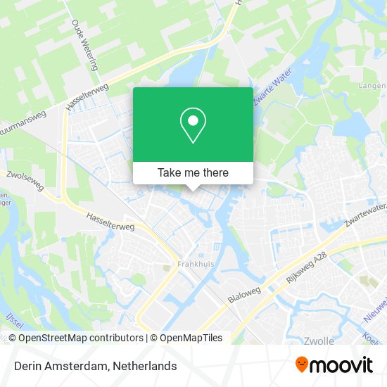 Derin Amsterdam map