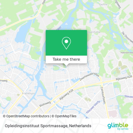 Opleidingsinstituut Sportmassage Karte