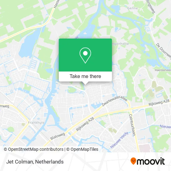 Jet Colman map