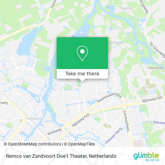 Remco van Zandvoort Doe't Theater Karte