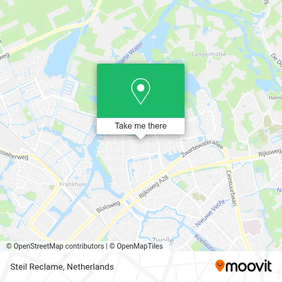Steil Reclame map