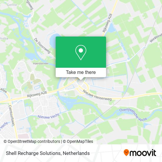 Shell Recharge Solutions map