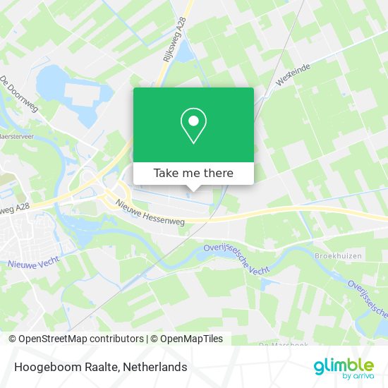 Hoogeboom Raalte map