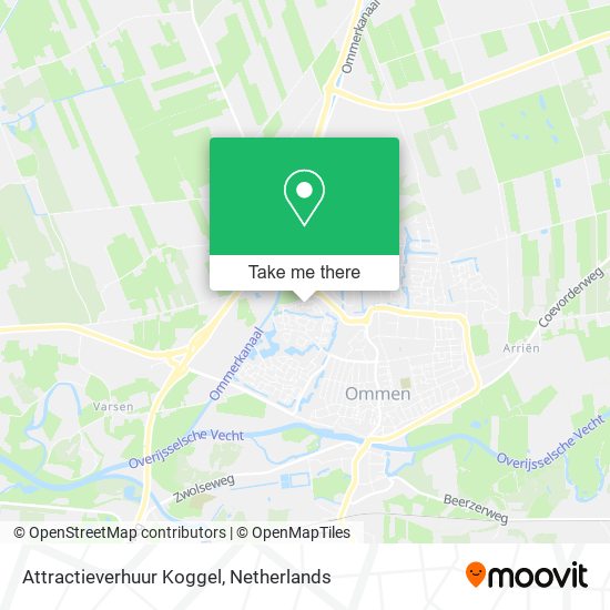 Attractieverhuur Koggel map