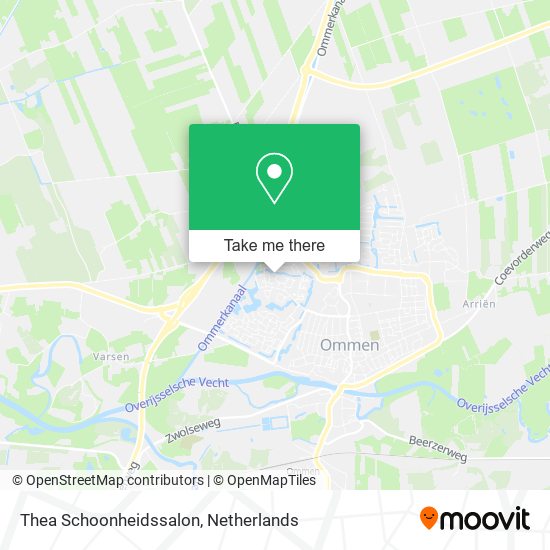 Thea Schoonheidssalon map