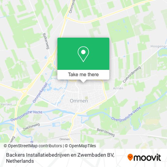 Backers Installatiebedrijven en Zwembaden BV map