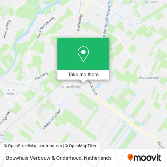 Bouwhuis Verbouw & Onderhoud map