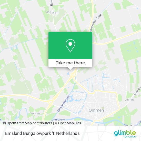 Emsland Bungalowpark 't map