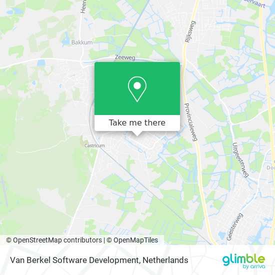 Van Berkel Software Development map