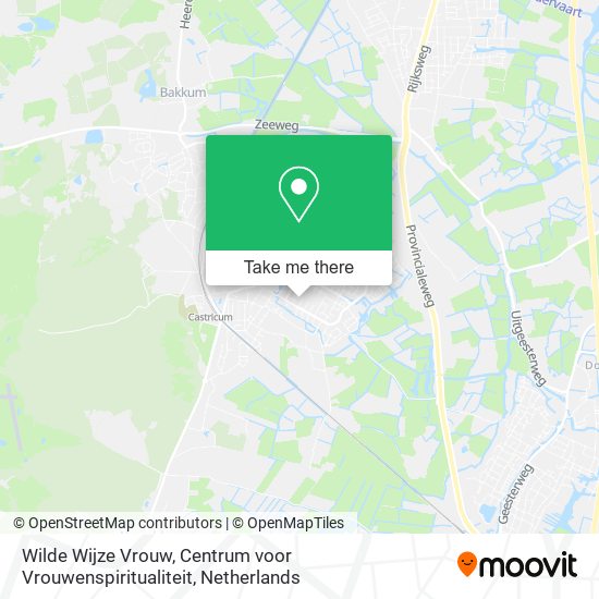 Wilde Wijze Vrouw, Centrum voor Vrouwenspiritualiteit map