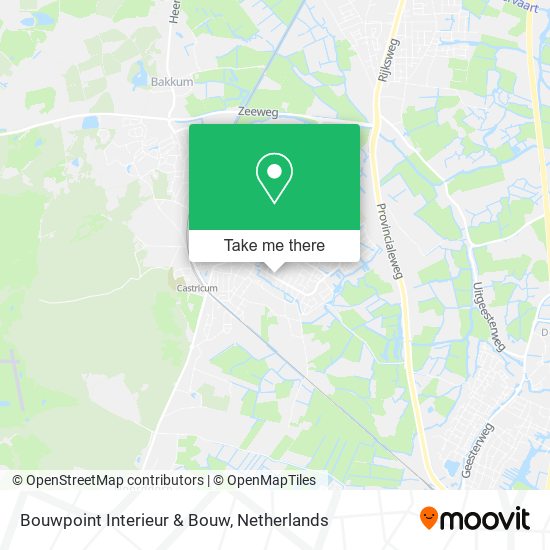 Bouwpoint Interieur & Bouw map