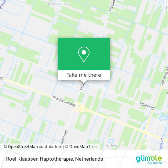 Roel Klaassen Haptotherapie map