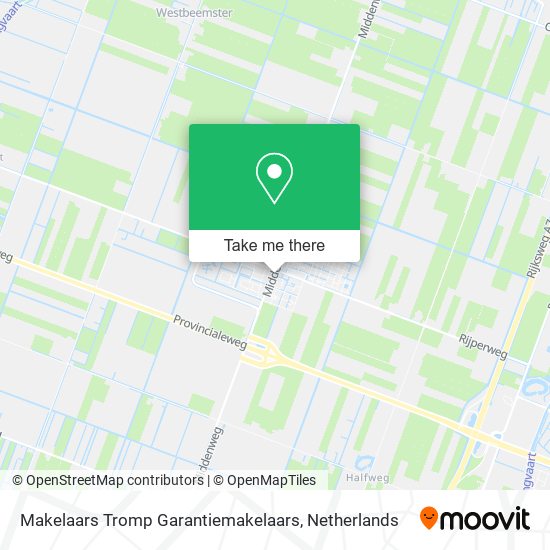 Makelaars Tromp Garantiemakelaars map