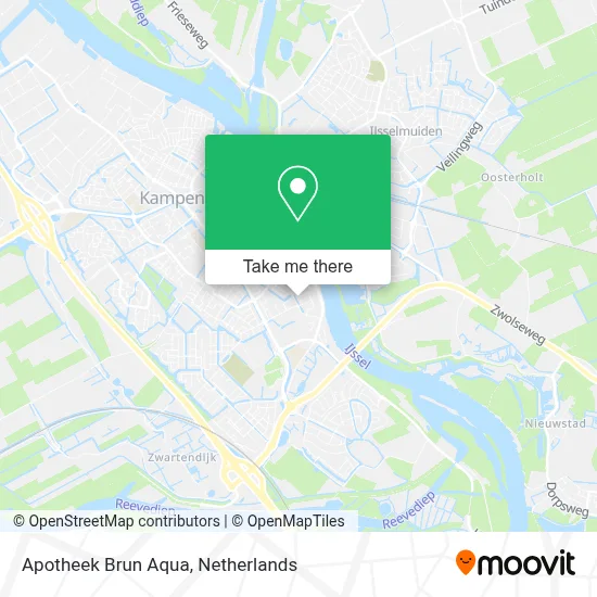 Apotheek Brun Aqua map