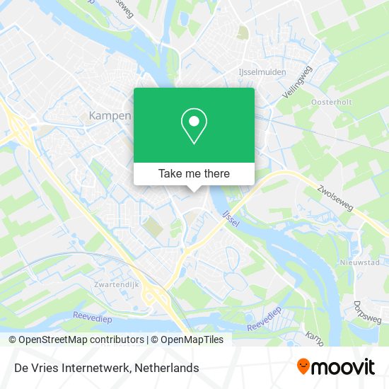 De Vries Internetwerk map