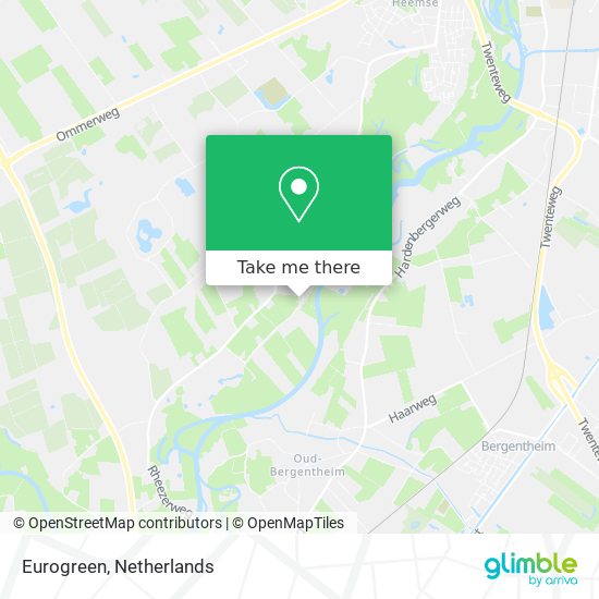 Eurogreen map
