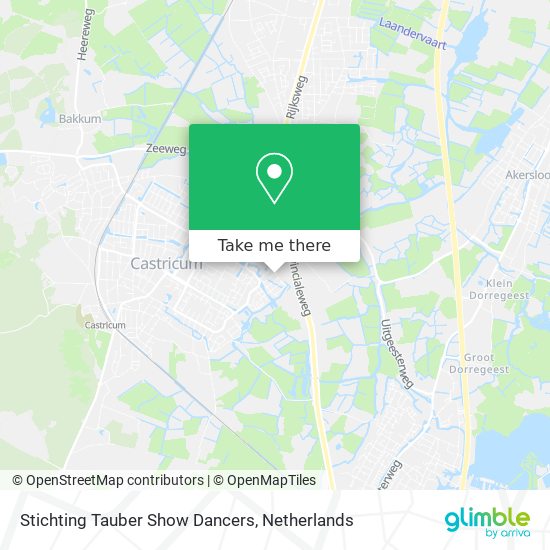 Stichting Tauber Show Dancers map