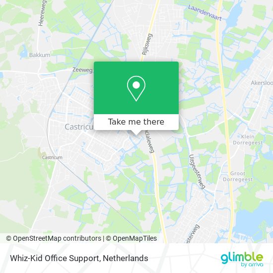 Whiz-Kid Office Support map