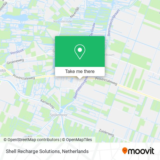 Shell Recharge Solutions map