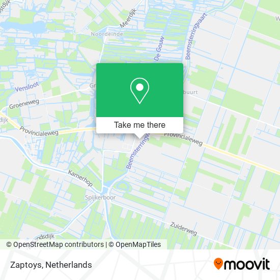 Zaptoys map