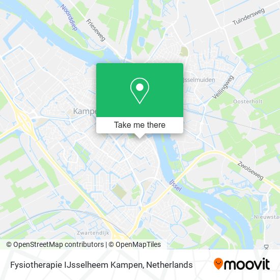 Fysiotherapie IJsselheem Kampen map