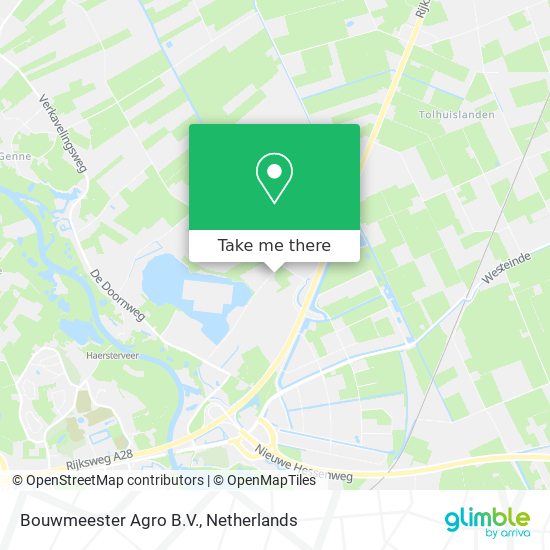 Bouwmeester Agro B.V. map