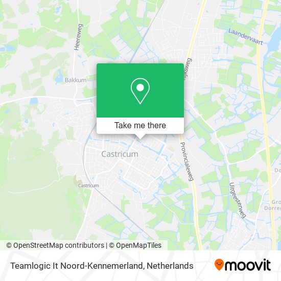 Teamlogic It Noord-Kennemerland Karte