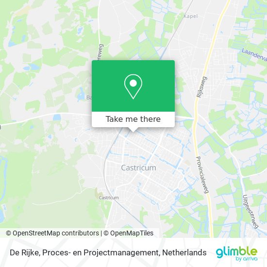 De Rijke, Proces- en Projectmanagement Karte