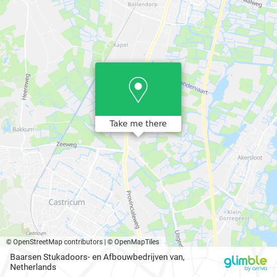 Baarsen Stukadoors- en Afbouwbedrijven van map