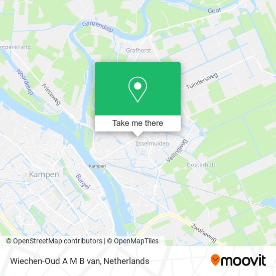 Wiechen-Oud A M B van map