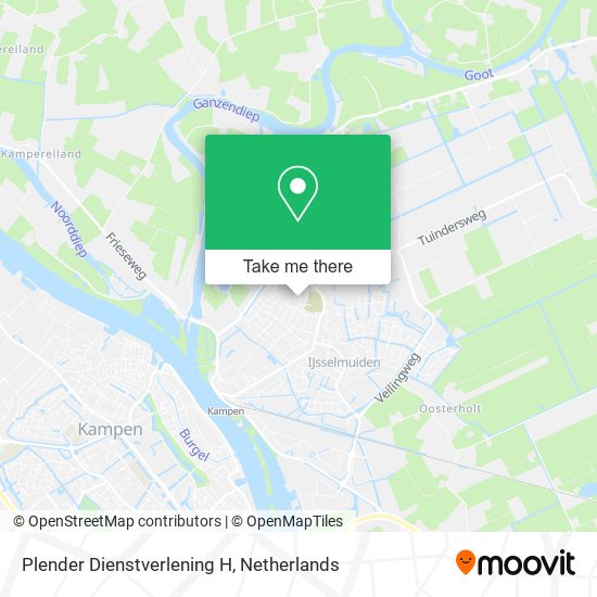 How To Get To Plender Dienstverlening H In Kampen By Train Or Bus?