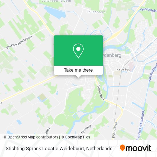 Stichting Sprank Locatie Weidebuurt map