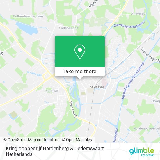 Kringloopbedrijf Hardenberg & Dedemsvaart map