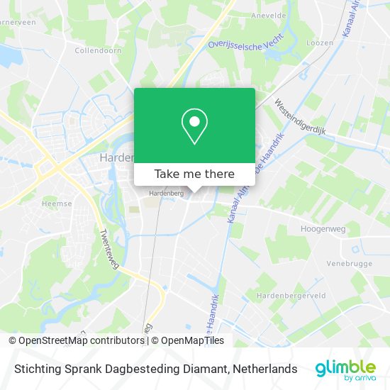 Stichting Sprank Dagbesteding Diamant map