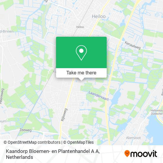 Kaandorp Bloemen- en Plantenhandel A A map