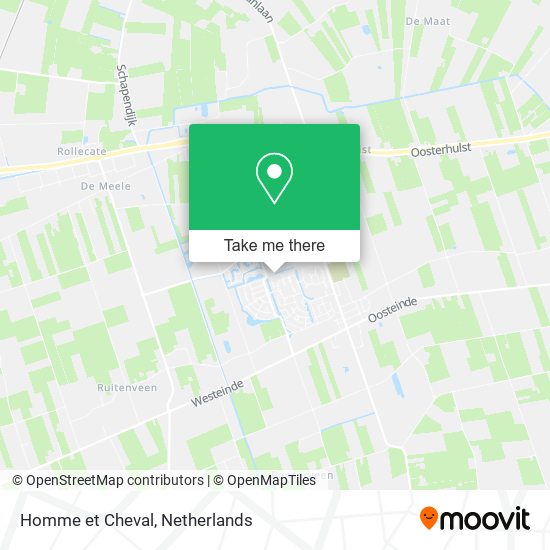 Homme et Cheval map