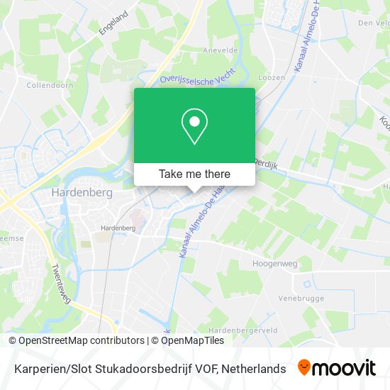 Karperien / Slot Stukadoorsbedrijf VOF Karte