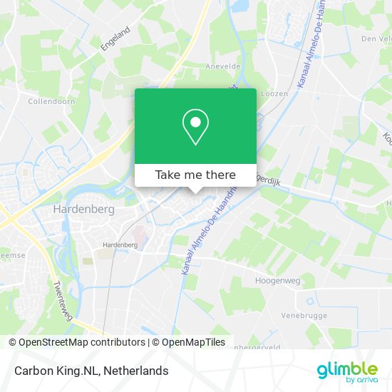 Carbon King.NL map