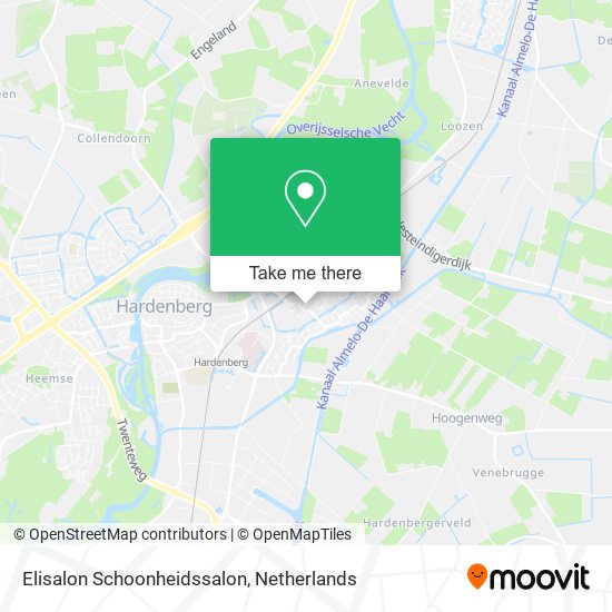 Elisalon Schoonheidssalon map