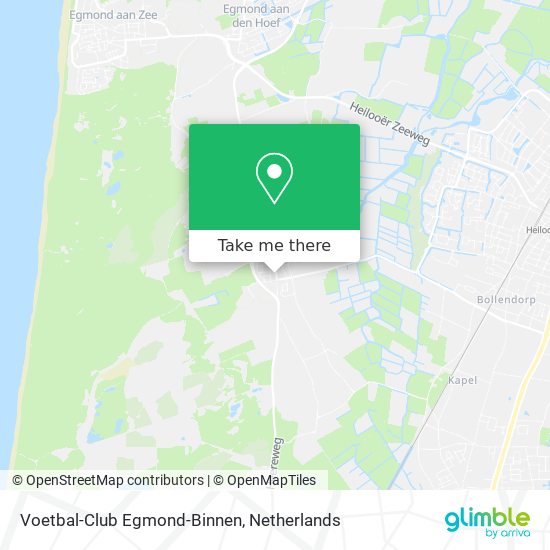 Voetbal-Club Egmond-Binnen Karte