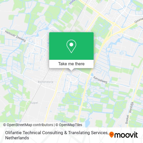 Olifantie Technical Consulting & Translating Services map