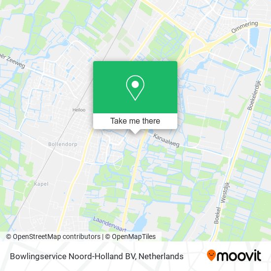 Bowlingservice Noord-Holland BV Karte