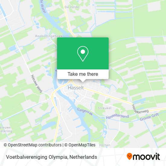Voetbalvereniging Olympia map