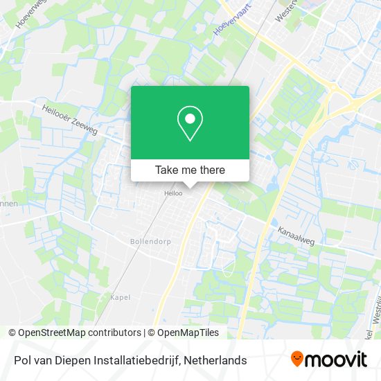 Pol van Diepen Installatiebedrijf map