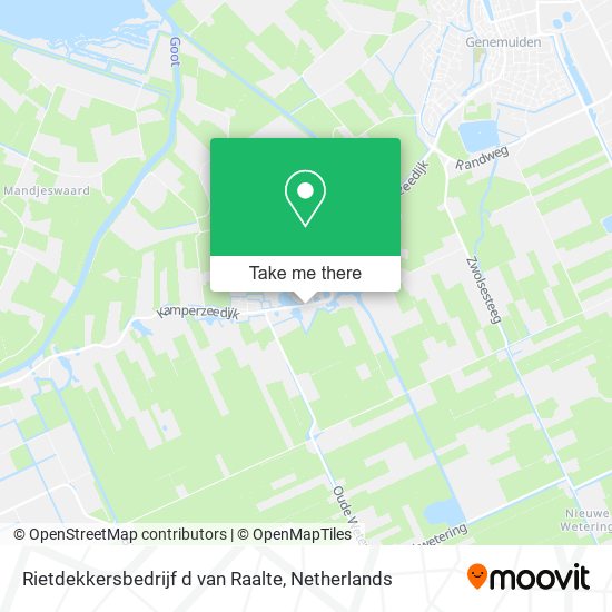 Rietdekkersbedrijf d van Raalte map